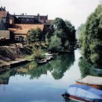 1991-08-Eine Tour durch Havelberg, Blick über den Stadtgraben, Foto-© Heimatverein Havelberg e.V. – Repro fweDESIGN